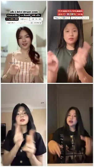 Women Engaged in Video Call