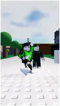 Two Block Characters in Virtual World