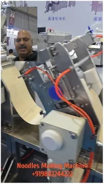 Noodles Making Machine Demonstration