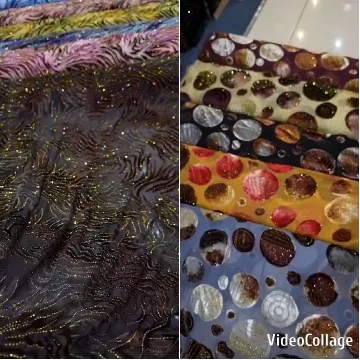 Colorful Fabrics with Intricate Patterns