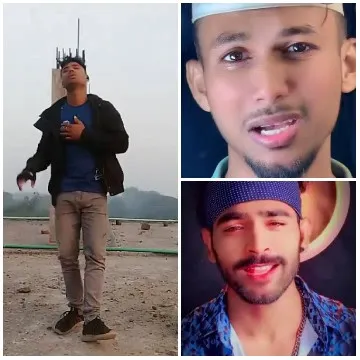 Three Young Men in Different Settings