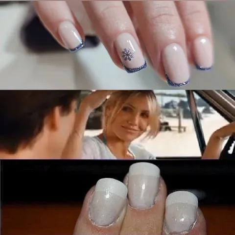 Manicured Nails and Car View