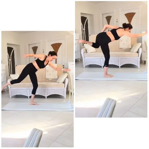 Indoor Yoga Practice and Balance