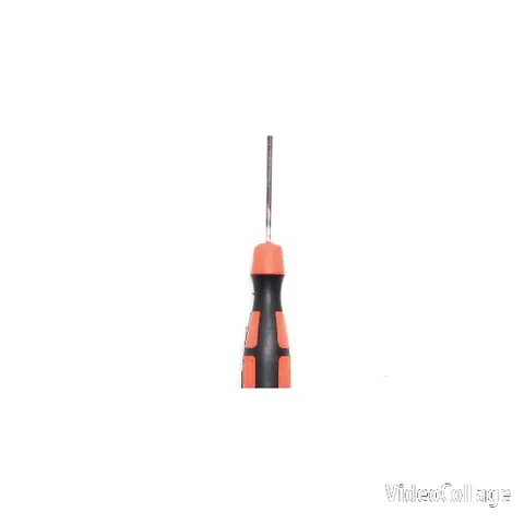 Screwdriver Against White Background
