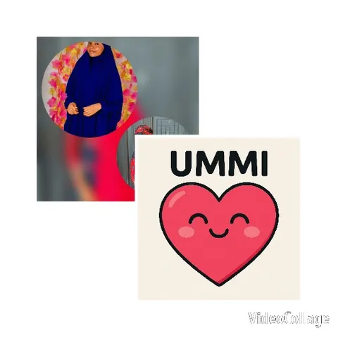 Person in Blue with Heart