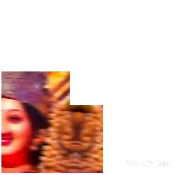 Smiling Person in Traditional Attire