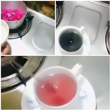Cooking with Pink Petals and Tea