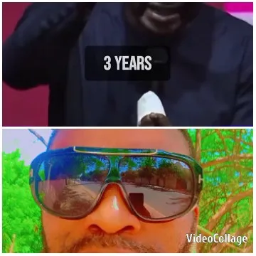 Person with Microphone and Sunglasses
