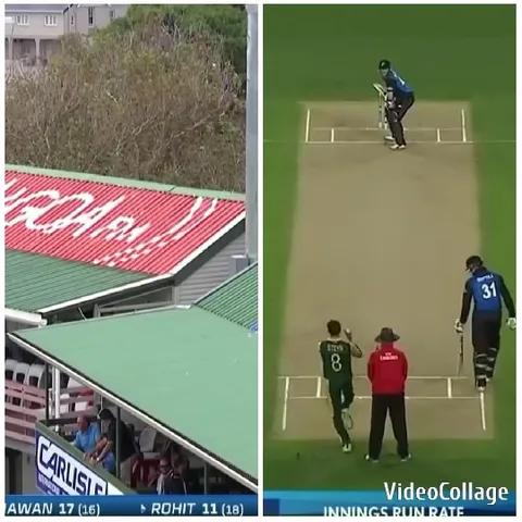 Cricket Match at Stadium