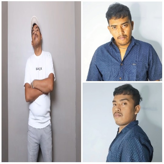 Three Photos of the Same Person