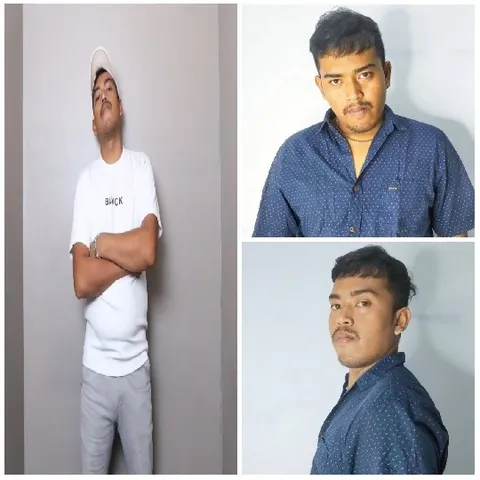 Three Photos of the Same Person