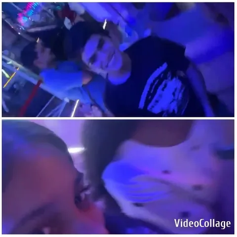 Colorful Nightlife and Selfies