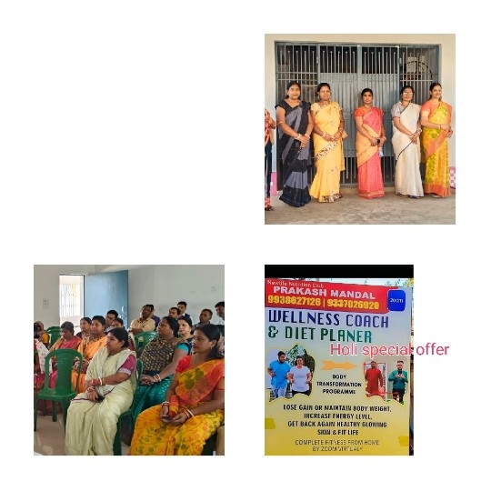 Women in Traditional Attire and Meeting