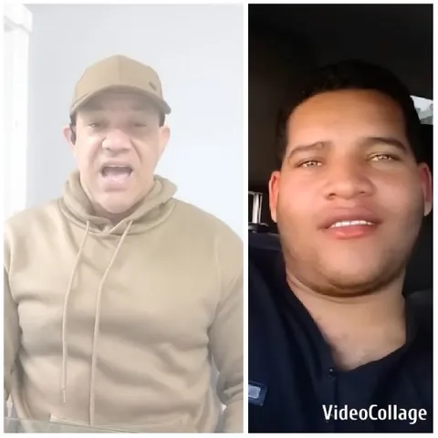 Two Men in Different Settings