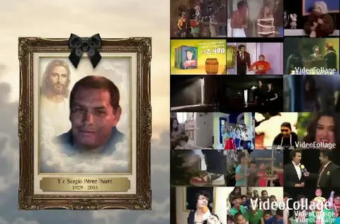 Memorial Portrait and Collage Scenes
