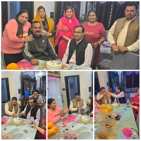 Birthday Celebration with Friends