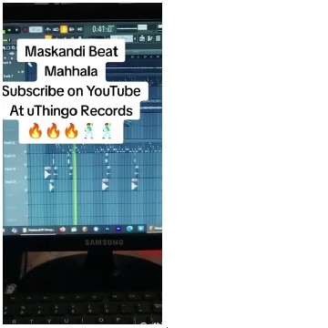 Digital Audio Workstation on Screen