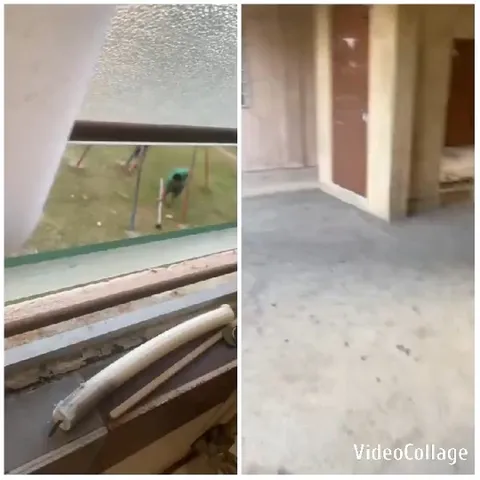 Playground View and Empty Indoor Space