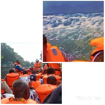 Boat Ride with Life Jackets