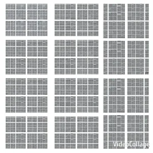 Uniform Grey Grid Layout
