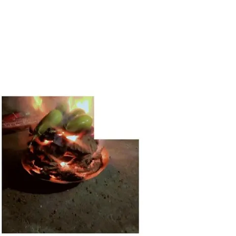 Flames in an Earthen Pot