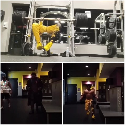 Gym Workout with Weight Training