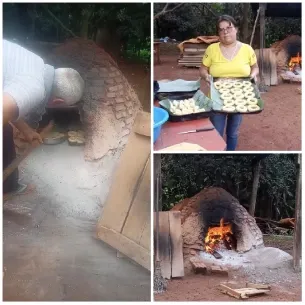 Clay Oven Cooking Process