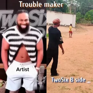 Smiling Person and Outdoor Scene