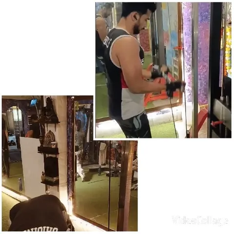 Workout Scenes in a Gym
