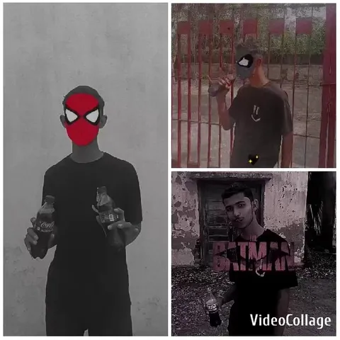 Person Holding Soda Bottles in Masks
