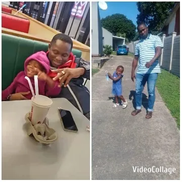 Laughing at Restaurant Booth