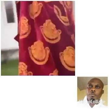 Man in Red Fabric Cozy Atmosphere