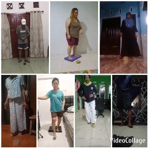 People Performing Exercises Indoors