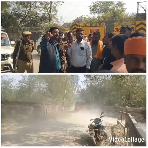 People Conversing Near Police Vehicle