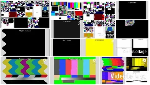 Colorful Test Patterns and Shapes