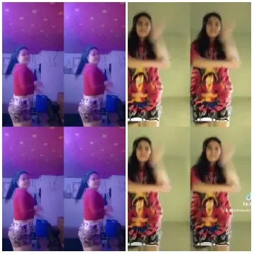Woman Dancing in Different Outfits