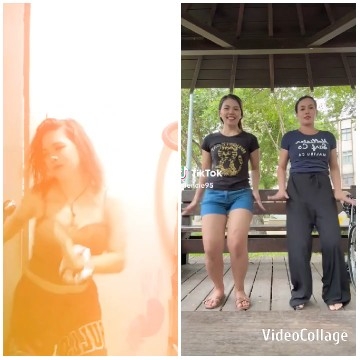 Dancing Casual and Smiling Together