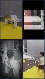 Martial Arts Scenes with Children