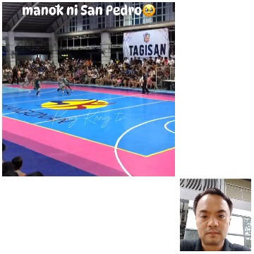 Indoor Sports Event With Spectators
