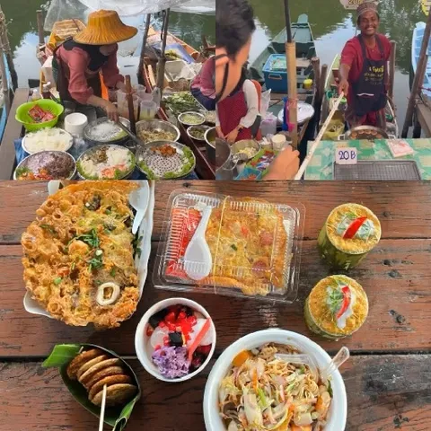 Vibrant Floating Market Experience