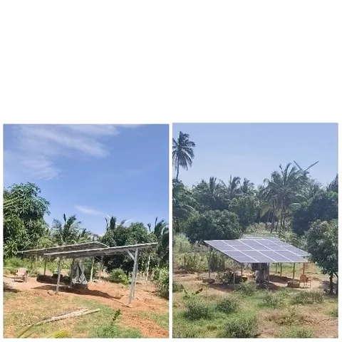 Solar Panels and Greenery Views