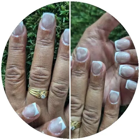 Close-Up of Manicured Hands