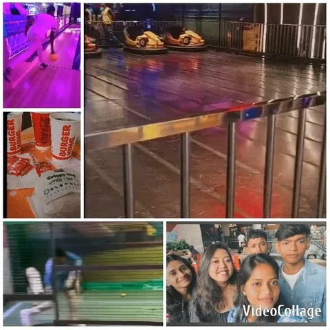 Bowling and Amusement Park Scenes