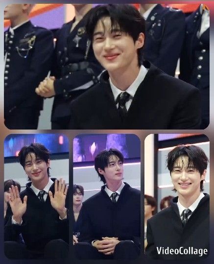 Man in Suit Gesturing Happily