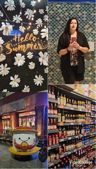 Summer Display with Selfie Moment