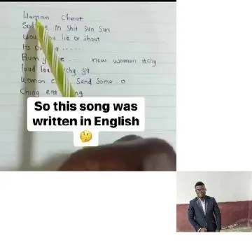 Handwritten Notes and Person in Suit