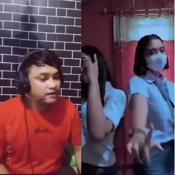 Person Singing with Headset